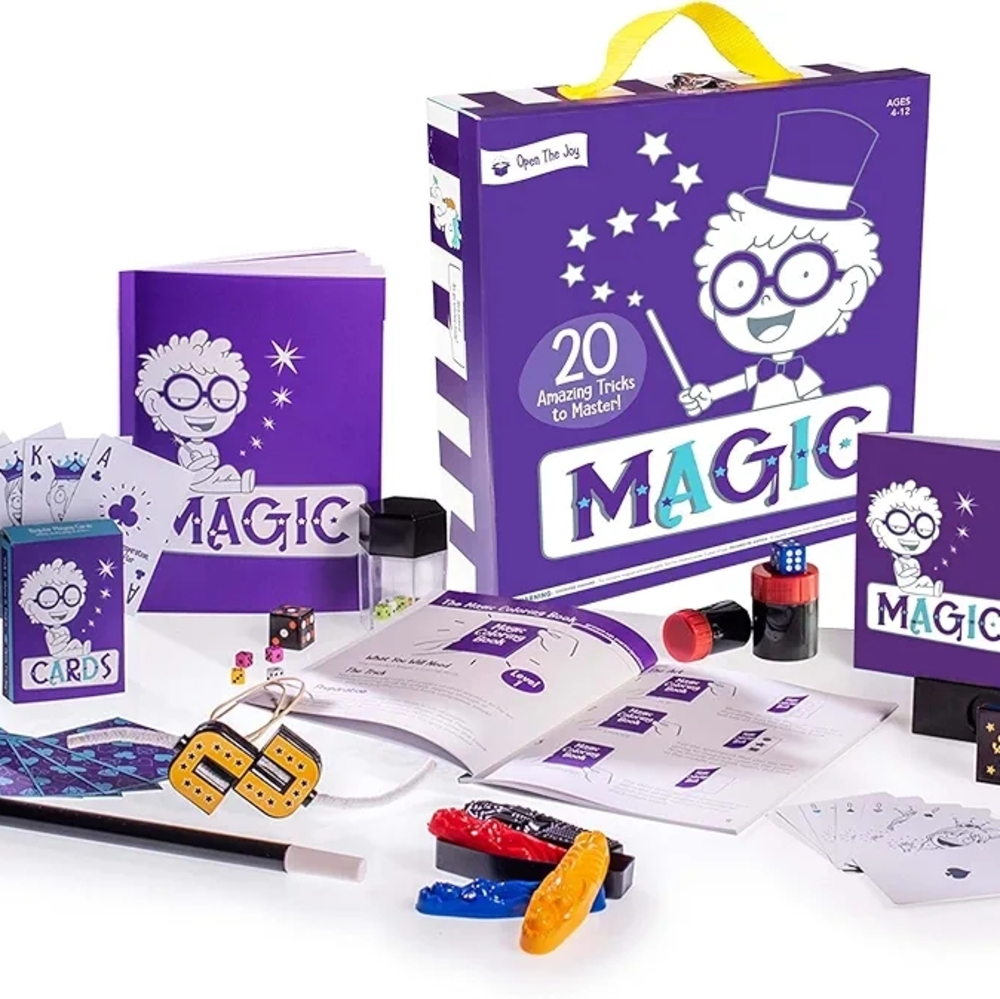 Magic Trick Set with Cards and Accessories